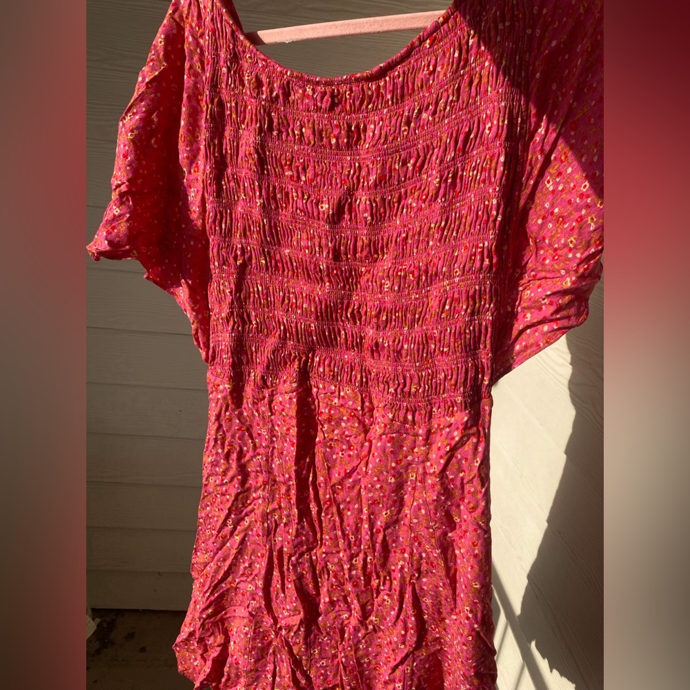 Floral Smocked Dress